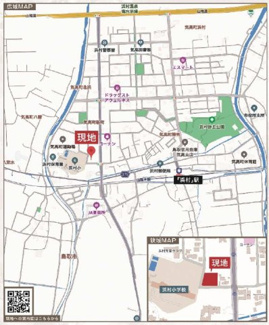 【地図】 | 鳥取県鳥取市気高町新町　投資物件