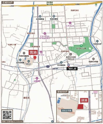 【地図】 | 鳥取県鳥取市気高町新町　投資物件