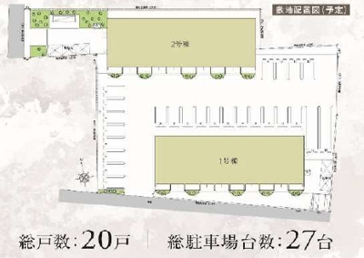 【区画図】 | 千葉県富津市下飯野　投資物件
