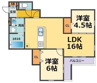 【間取り】 | ヴィクトワール　庄 | ヴィクトワール　庄