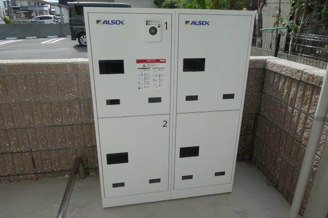 倉敷市茶屋町のアパートのその他共用部分|宅配ボックス完備。
