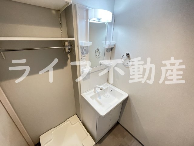 CRASTINE大蓮北4丁目Bの独立洗面台|独立洗面台、朝の身支度には欠かせません