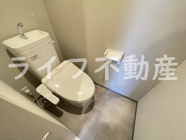 CRASTINE大蓮北4丁目Bのトイレ|落ち着いたトイレです