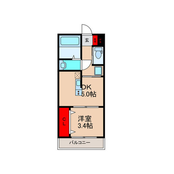 【間取り】 | REGIES近大SouthⅡ