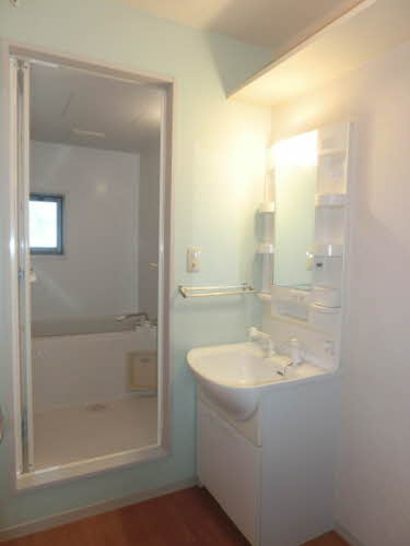 グリンデルワルトの独立洗面台