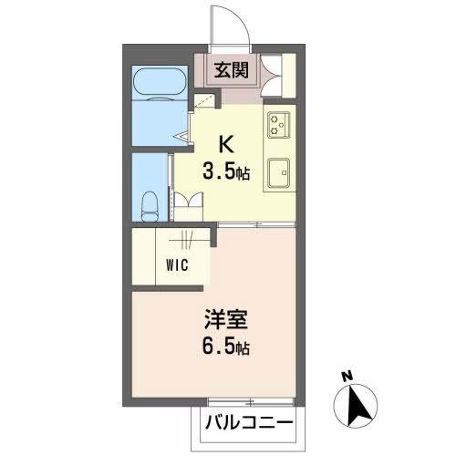 シティーＭの間取り