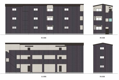【外観パース】 | THE HOUSE 与野本町 Noir(ザ ハウス ヨノホンマチ ノワール)