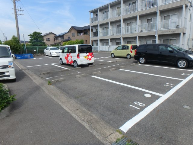 グリーンコーポさのの駐車場