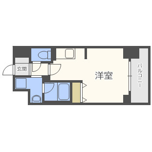 KDXレジデンス難波南の間取り