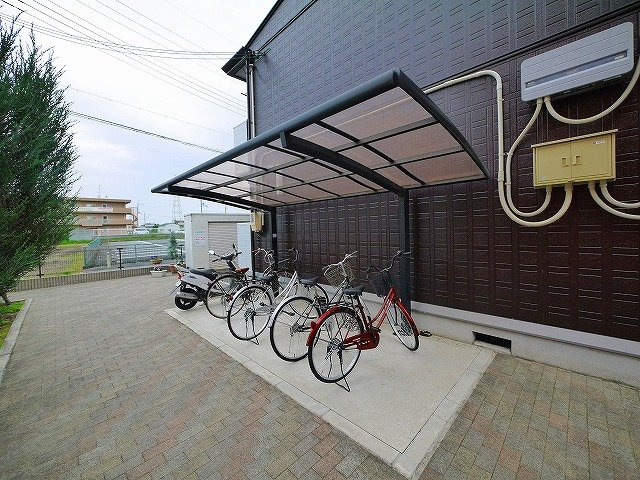 アイビー21Bのその他共用部分|駐輪場です