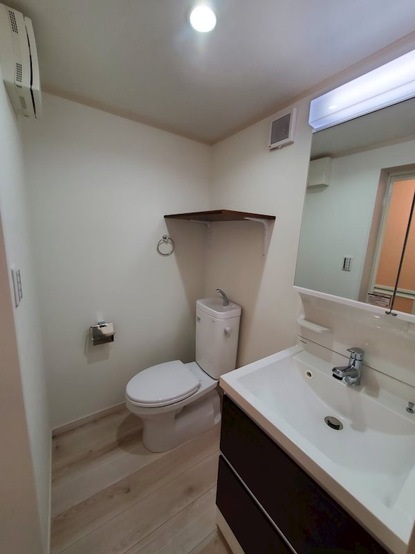 ハーミットクラブハウス　プレシャス大熊の洗面所