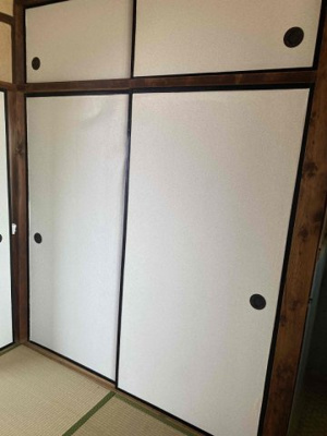 【収納】 | 豊浦文化 | 押入。天袋もあります。