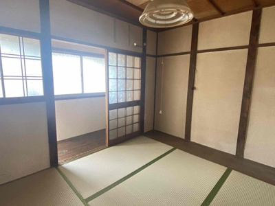 【和室】 | 豊浦文化 | 和室です、照明は残置物です