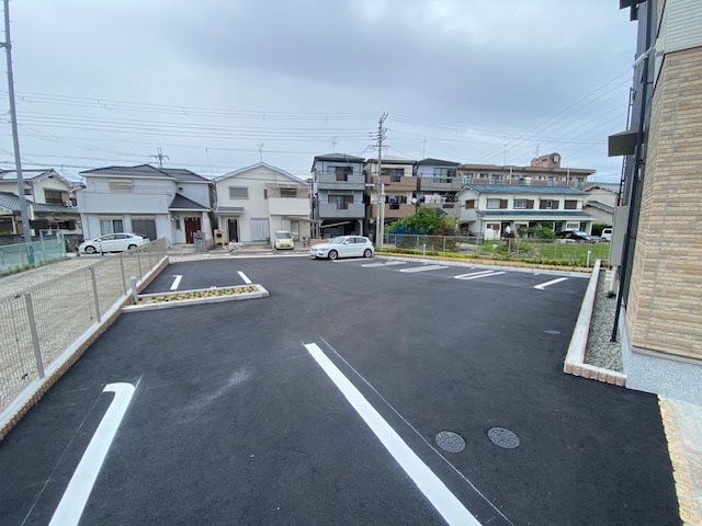 ポルチュラーカの駐車場