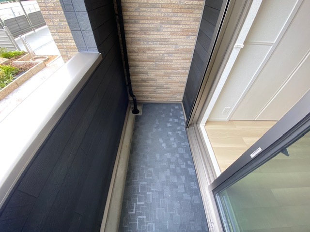 ポルチュラーカのバルコニー