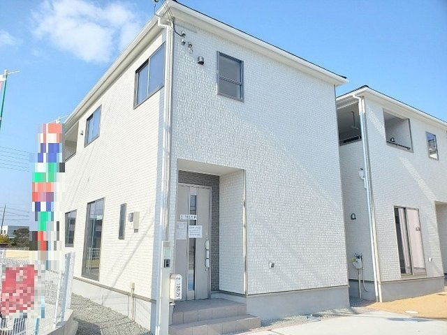 枚方市楠葉面取町　新築一戸建ての外観：施工例|施工例です