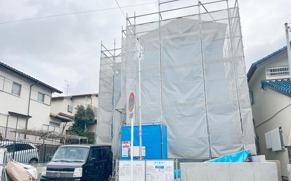 枚方市楠葉面取町　新築一戸建ての外観|建物外観を気になさる方へ、見た目の良い物件です