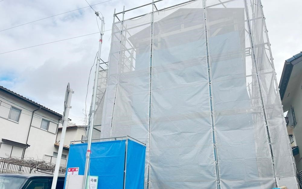 枚方市楠葉面取町　新築一戸建ての外観|外観もきれいです