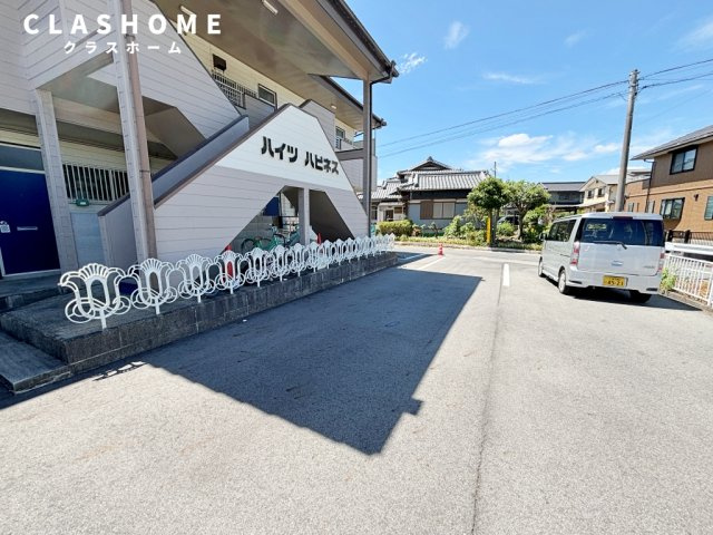 ハイツハピネス　　　刈谷市近郊の賃貸はクラスホームの駐車場