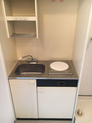 【キッチン】 | サンコーポ別府 | 別号室の写真になります。現況優先。