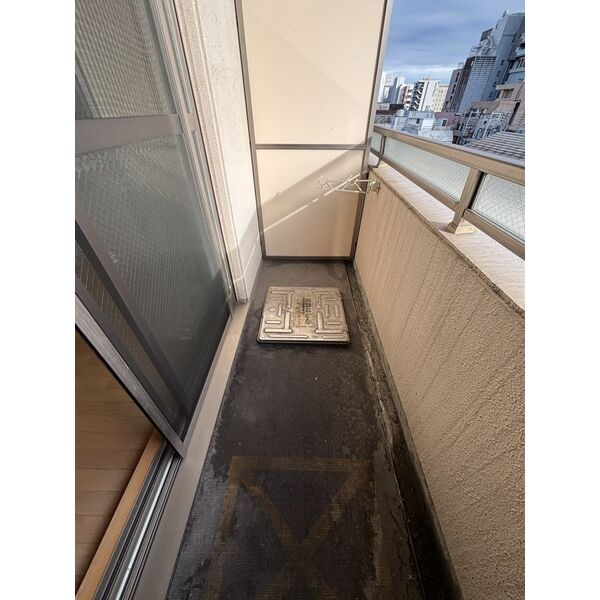 カルザ姫路のバルコニー