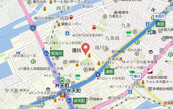 【地図】 | ベイサイドパークOSAKAノースレジデンシス