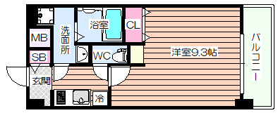 【間取り】 | ベイサイドパークOSAKAノースレジデンシス