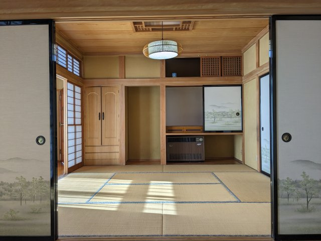 【和室】 | 水上ハウス | 1階和室　二間続き