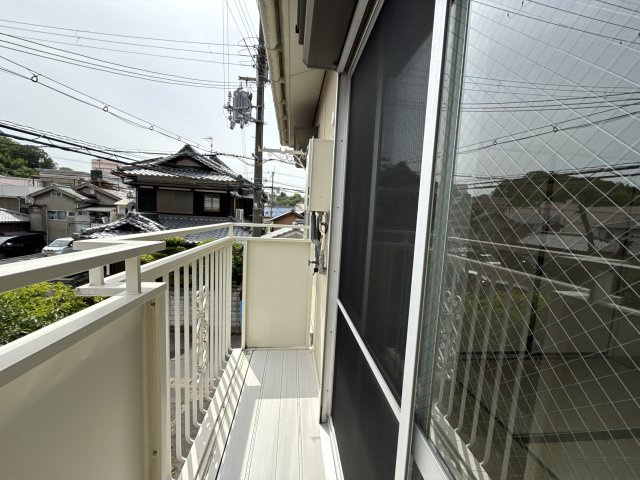 タウニィ旭のバルコニー