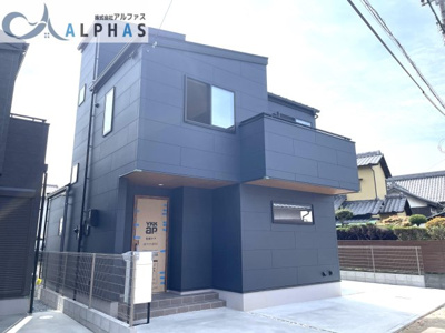 【外観】 | 明石市大久保町八木　新築戸建B号地 | 外構工事完了しました♪是非一度ご内覧下さい♪