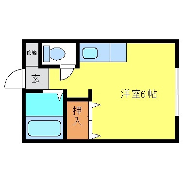 クレストヒロの間取り