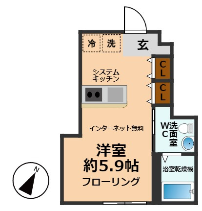 【間取り】 | アイエ和泉