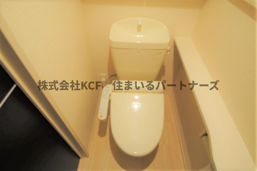 サンクスCYのトイレ|ゆったりとした空間のトイレです
