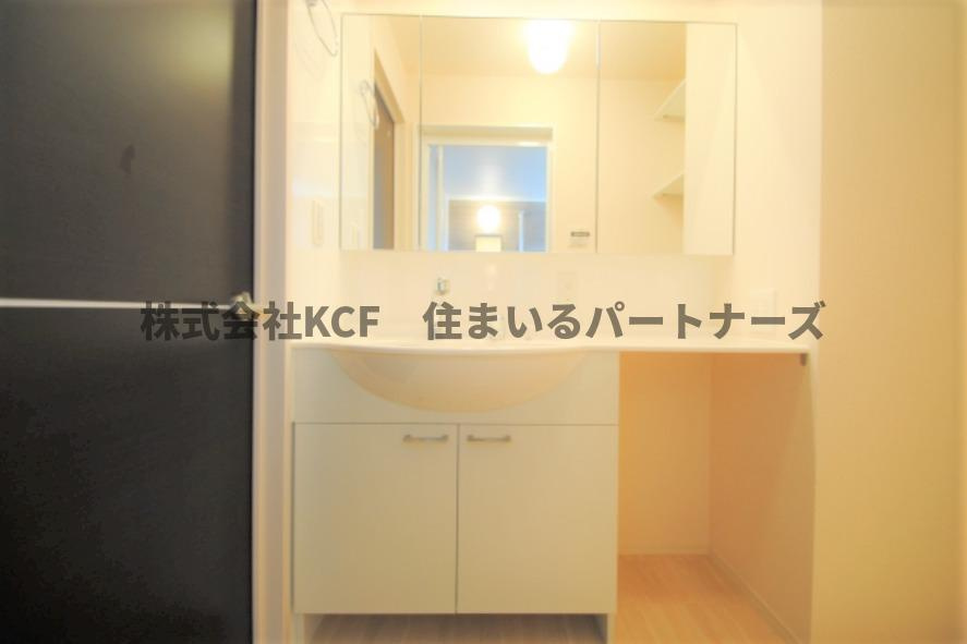 サンクスCYの洗面所|忙しい朝には欠かせない洗面所です