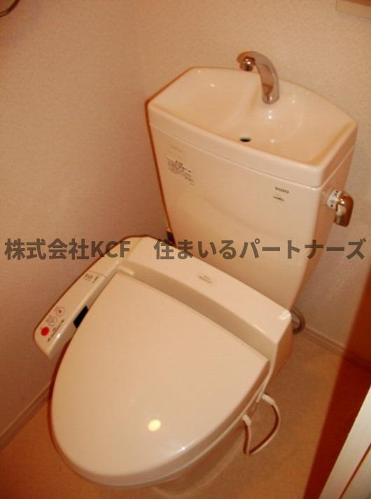 ベスタ櫛原のトイレ|ゆったりとした空間のトイレです