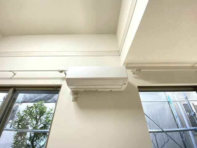 嬉しいエアコンあり（※残置物のため、機能保証無し）