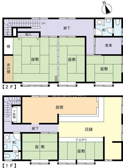 【間取り】 | 神立中央１丁目Ｔテナント