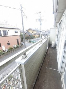 ドリーム美しが丘のバルコニー|※別部屋参考写真