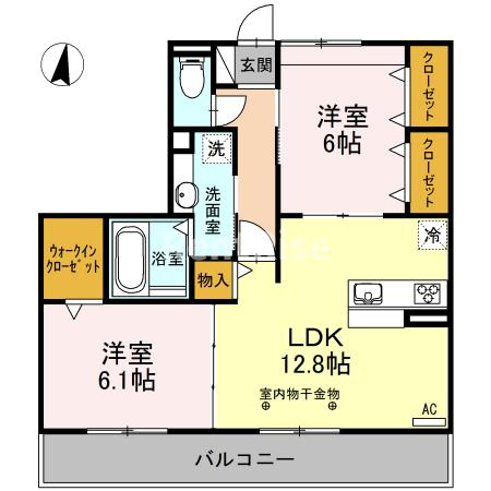 コンチェルトの間取り