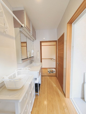 【洗面所】 | 国屋町H貸家