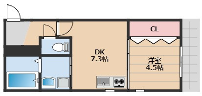 グラディート花園の間取り