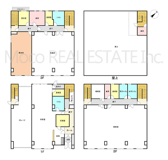 【間取り】 | 北見市大通ビル(オフィス)