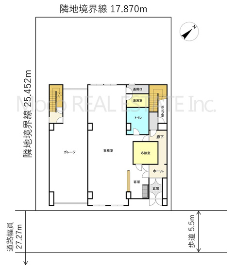 【区画図】 | 北見市大通ビル(オフィス)