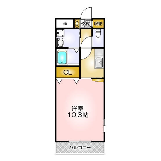 【間取り】 | シェーンタール須磨