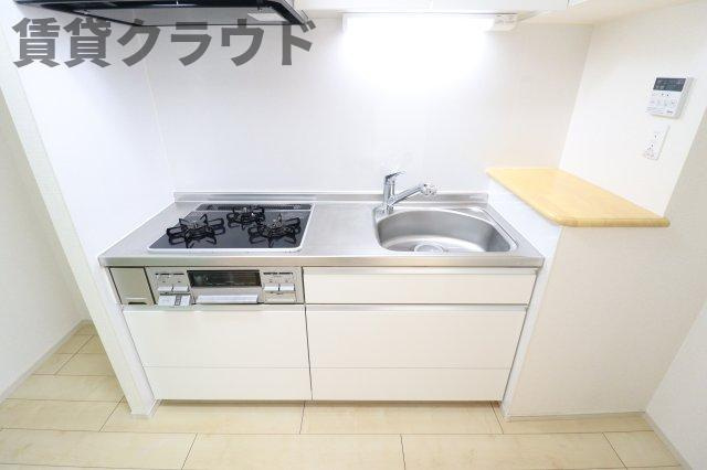 ヴィレッジゲート亥鼻のキッチン|キッチンです