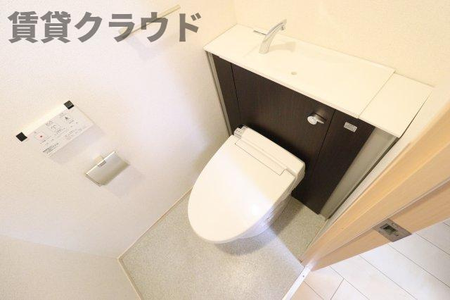 ヴィレッジゲート亥鼻のトイレ|清潔感のあるトイレです