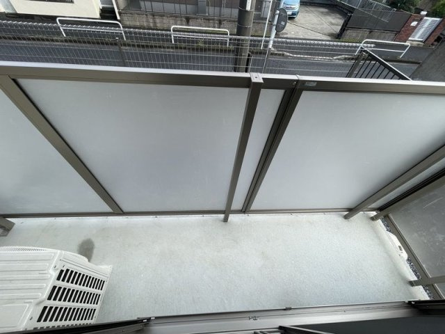 Glam南流山のバルコニー