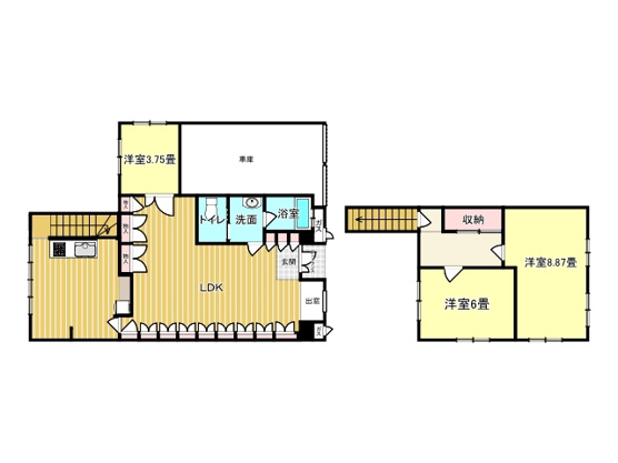 【間取り】 | 伊東市大原町　戸建