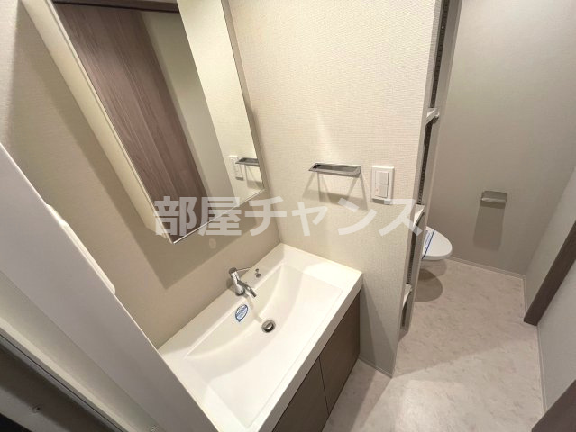 パークアクシス名古屋山王の独立洗面台