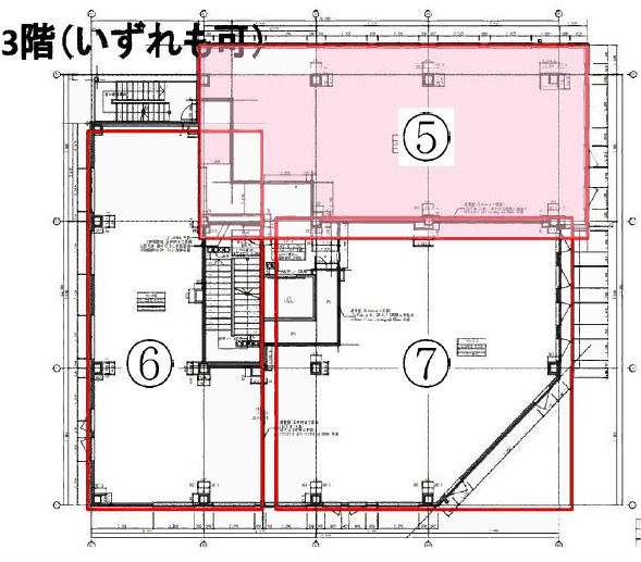 栗東市小柿７丁目の店舗事務所の間取り